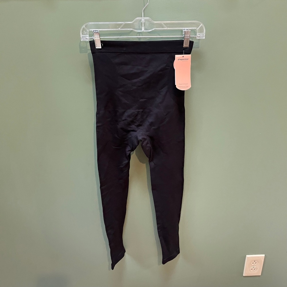 NEW Shapermint‎ Essentials Black High Waisted Shaping Leggings Size S/P